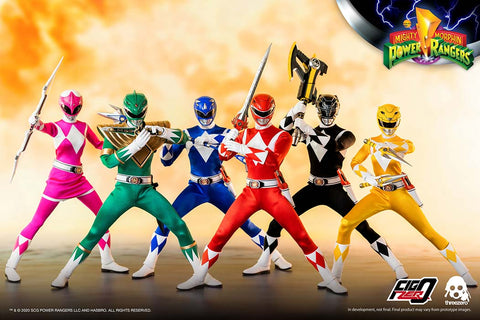 Mighty Morphin Power Rangers – 1/6 Core Rangers + Green Ranger Six-Pack