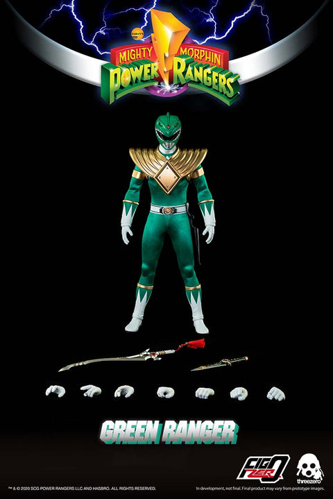 Mighty Morphin Power Rangers – 1/6 Core Rangers + Green Ranger Six-Pack