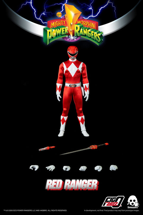 Mighty Morphin Power Rangers – 1/6 Core Rangers + Green Ranger Six-Pack
