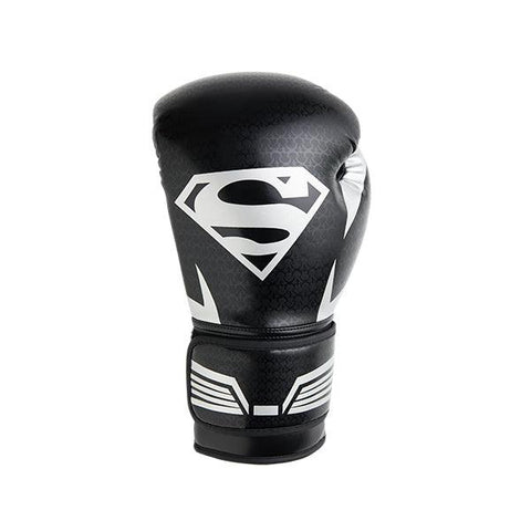Superman in Black Suit Boxing Gloves - Awesomeism