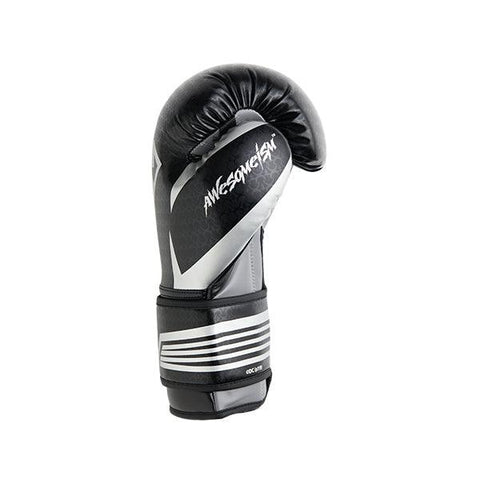 Superman in Black Suit Boxing Gloves - Awesomeism