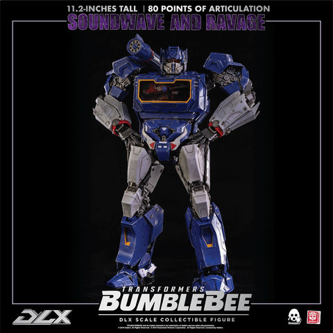Transformers BUMBLEBEE – DLX SOUNDWAVE AND RAVAGE