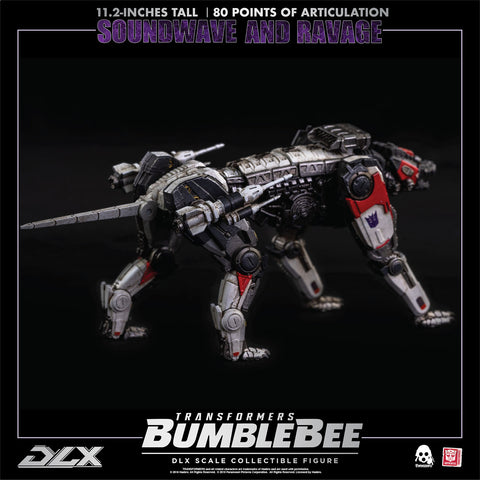 Transformers BUMBLEBEE – DLX SOUNDWAVE AND RAVAGE