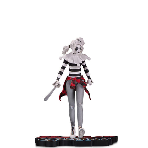 Harley Quinn Red, White & Black: Harley Quinn By Steve Pugh Statue