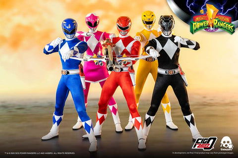 Mighty Morphin Power Rangers – 1/6 Core Rangers + Green Ranger Six-Pack