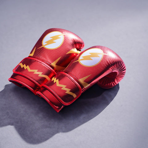 The Flash Boxing Gloves Metallic Version - Awesomeism