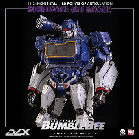 Transformers BUMBLEBEE – DLX SOUNDWAVE AND RAVAGE