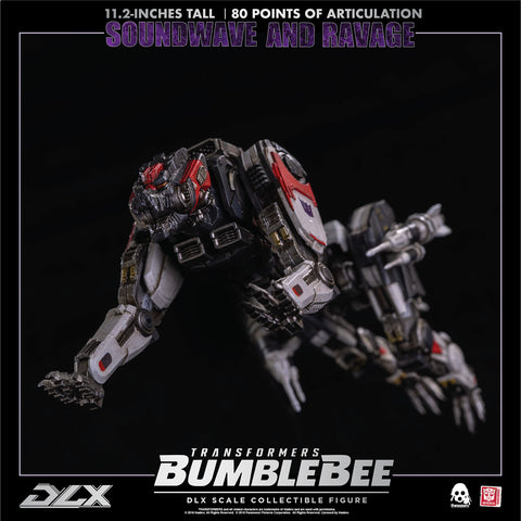 Transformers BUMBLEBEE – DLX SOUNDWAVE AND RAVAGE