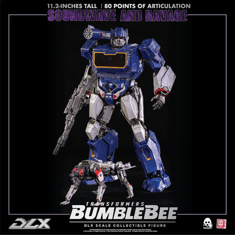 Transformers BUMBLEBEE – DLX SOUNDWAVE AND RAVAGE