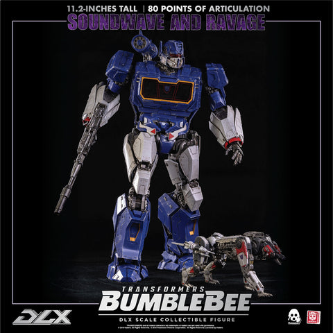 Transformers BUMBLEBEE – DLX SOUNDWAVE AND RAVAGE