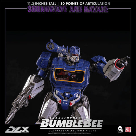 Transformers BUMBLEBEE – DLX SOUNDWAVE AND RAVAGE