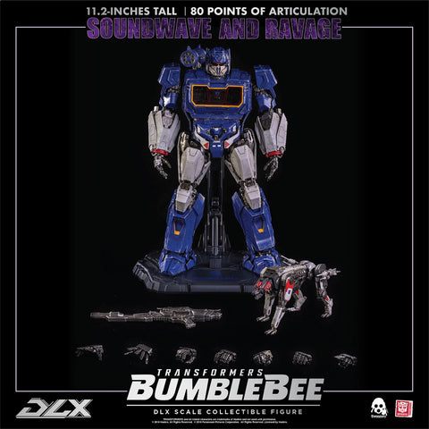 Transformers BUMBLEBEE – DLX SOUNDWAVE AND RAVAGE