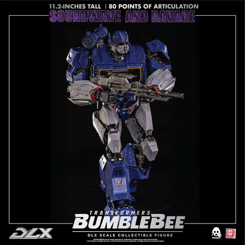 Transformers BUMBLEBEE – DLX SOUNDWAVE AND RAVAGE