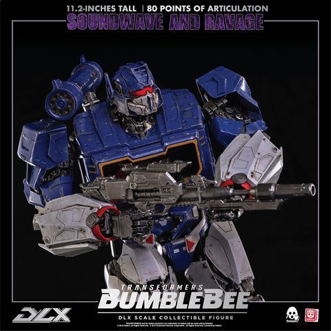 Transformers BUMBLEBEE – DLX SOUNDWAVE AND RAVAGE