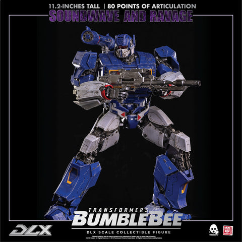 Transformers BUMBLEBEE – DLX SOUNDWAVE AND RAVAGE