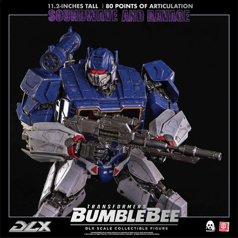 Transformers BUMBLEBEE – DLX SOUNDWAVE AND RAVAGE