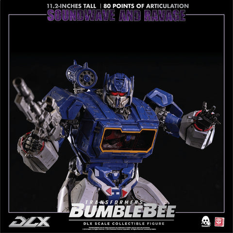 Transformers BUMBLEBEE – DLX SOUNDWAVE AND RAVAGE