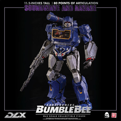 Transformers BUMBLEBEE – DLX SOUNDWAVE AND RAVAGE