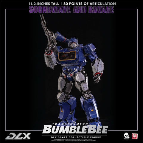 Transformers BUMBLEBEE – DLX SOUNDWAVE AND RAVAGE