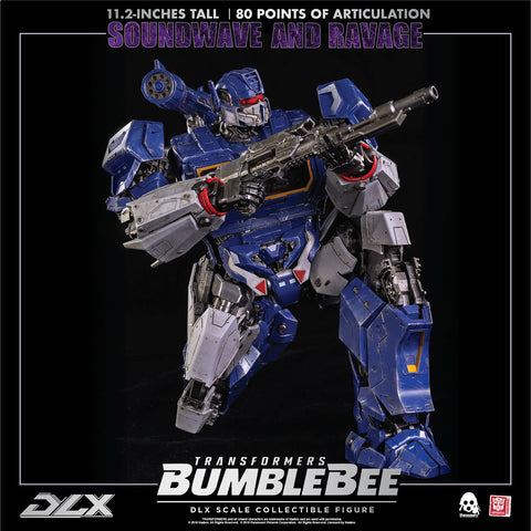 Transformers BUMBLEBEE – DLX SOUNDWAVE AND RAVAGE