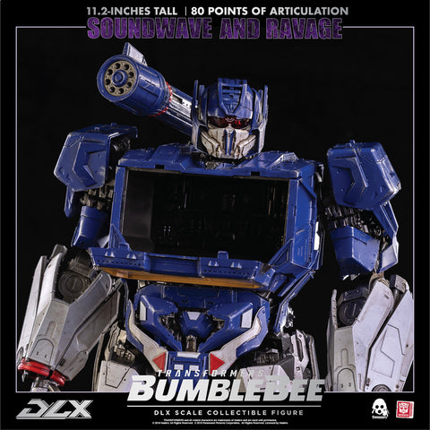 Transformers BUMBLEBEE – DLX SOUNDWAVE AND RAVAGE