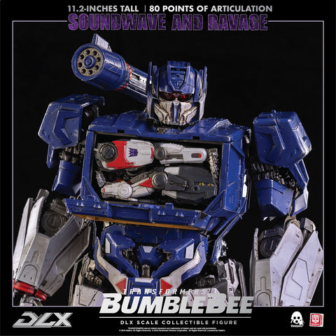 Transformers BUMBLEBEE – DLX SOUNDWAVE AND RAVAGE