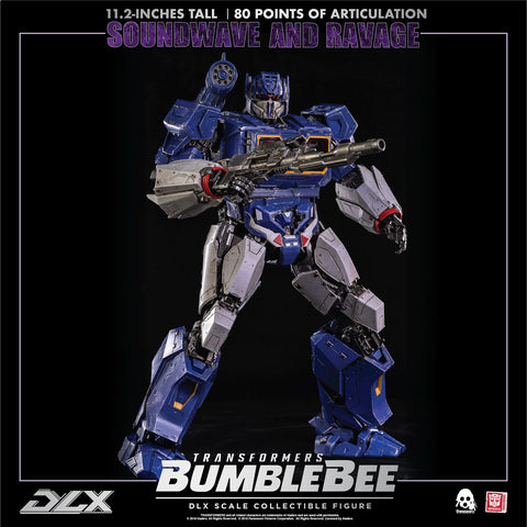 Transformers BUMBLEBEE – DLX SOUNDWAVE AND RAVAGE