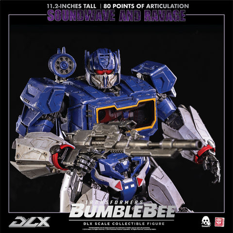 Transformers BUMBLEBEE – DLX SOUNDWAVE AND RAVAGE