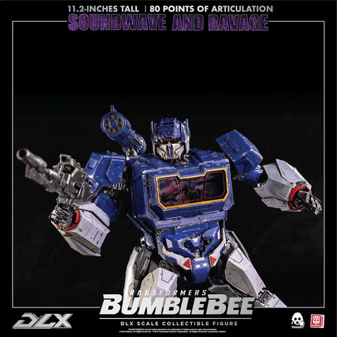 Transformers BUMBLEBEE – DLX SOUNDWAVE AND RAVAGE