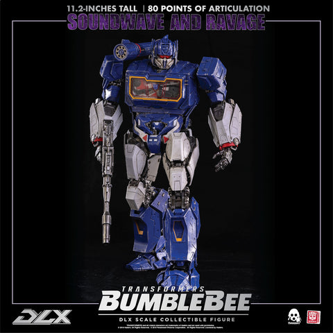 Transformers BUMBLEBEE – DLX SOUNDWAVE AND RAVAGE