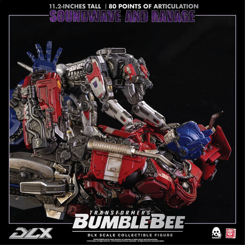 Transformers BUMBLEBEE – DLX SOUNDWAVE AND RAVAGE