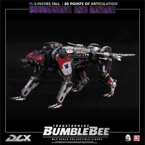 Transformers BUMBLEBEE – DLX SOUNDWAVE AND RAVAGE