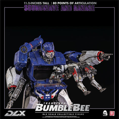 Transformers BUMBLEBEE – DLX SOUNDWAVE AND RAVAGE