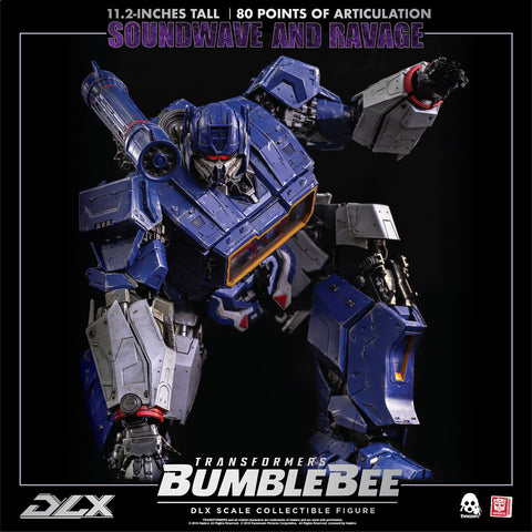 Transformers BUMBLEBEE – DLX SOUNDWAVE AND RAVAGE