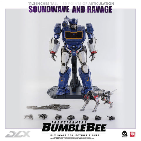 Transformers BUMBLEBEE – DLX SOUNDWAVE AND RAVAGE