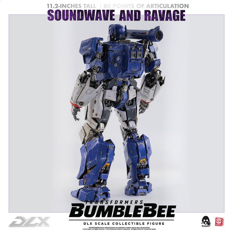 Transformers BUMBLEBEE – DLX SOUNDWAVE AND RAVAGE