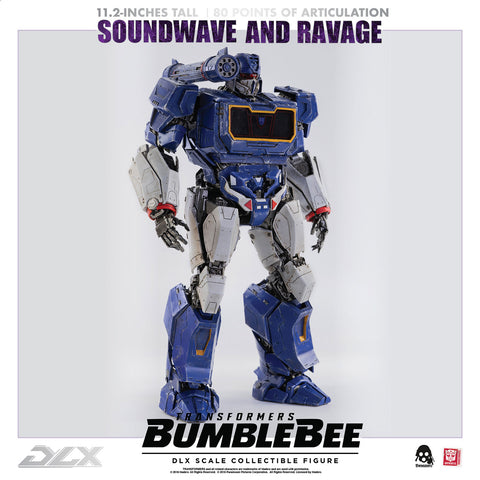 Transformers BUMBLEBEE – DLX SOUNDWAVE AND RAVAGE