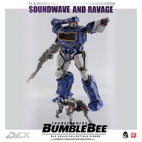 Transformers BUMBLEBEE – DLX SOUNDWAVE AND RAVAGE