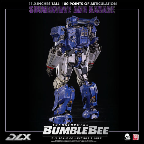 Transformers BUMBLEBEE – DLX SOUNDWAVE AND RAVAGE