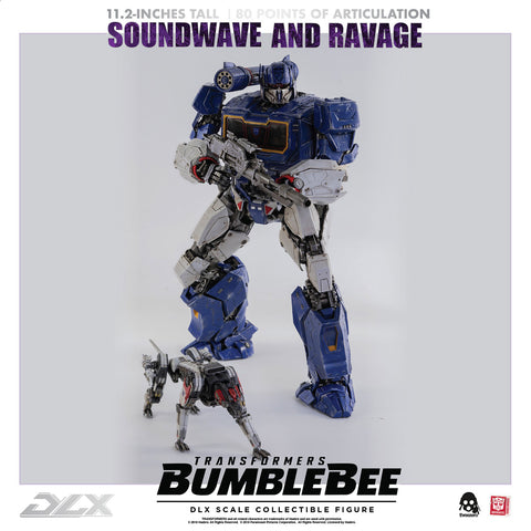 Transformers BUMBLEBEE – DLX SOUNDWAVE AND RAVAGE