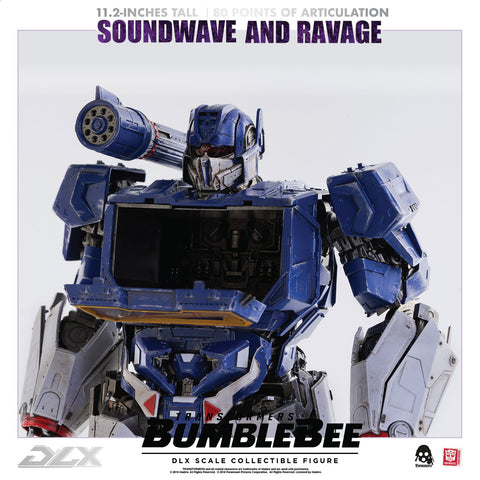 Transformers BUMBLEBEE – DLX SOUNDWAVE AND RAVAGE