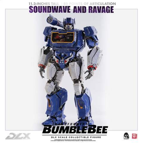 Transformers BUMBLEBEE – DLX SOUNDWAVE AND RAVAGE