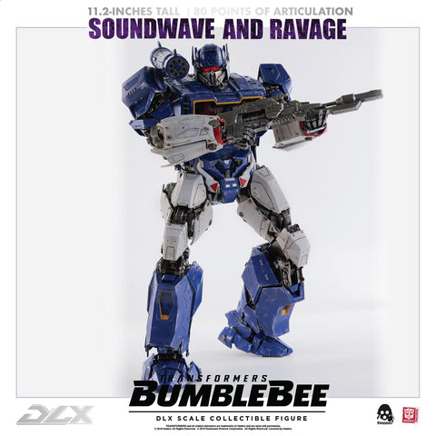 Transformers BUMBLEBEE – DLX SOUNDWAVE AND RAVAGE