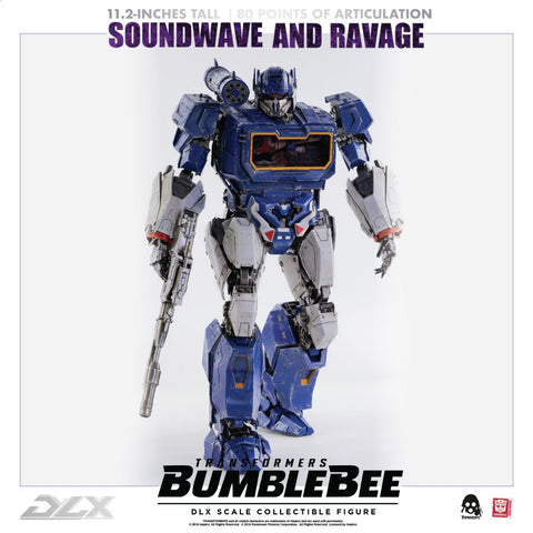 Transformers BUMBLEBEE – DLX SOUNDWAVE AND RAVAGE