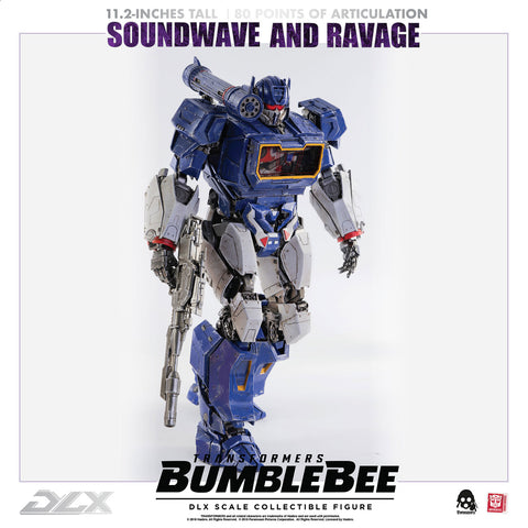 Transformers BUMBLEBEE – DLX SOUNDWAVE AND RAVAGE