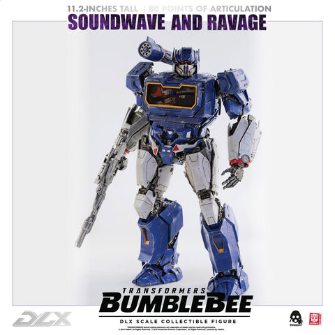 Transformers BUMBLEBEE – DLX SOUNDWAVE AND RAVAGE