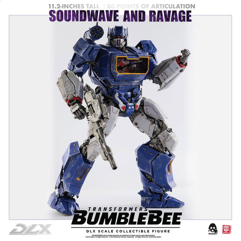 Transformers BUMBLEBEE – DLX SOUNDWAVE AND RAVAGE