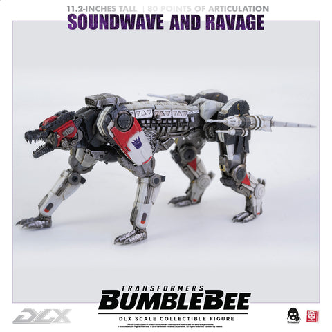 Transformers BUMBLEBEE – DLX SOUNDWAVE AND RAVAGE