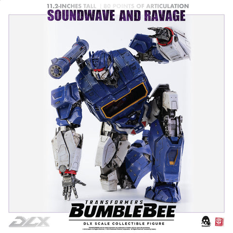 Transformers BUMBLEBEE – DLX SOUNDWAVE AND RAVAGE