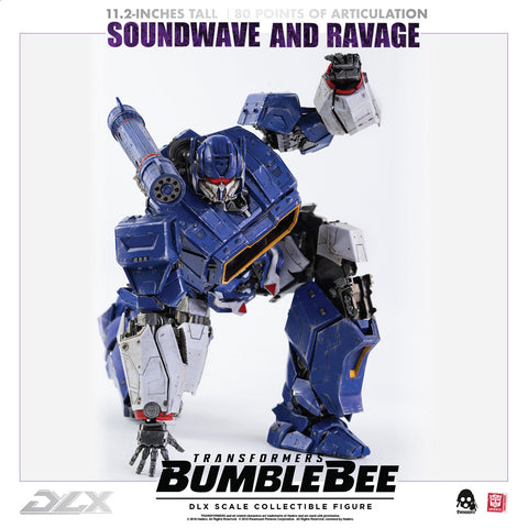 Transformers BUMBLEBEE – DLX SOUNDWAVE AND RAVAGE